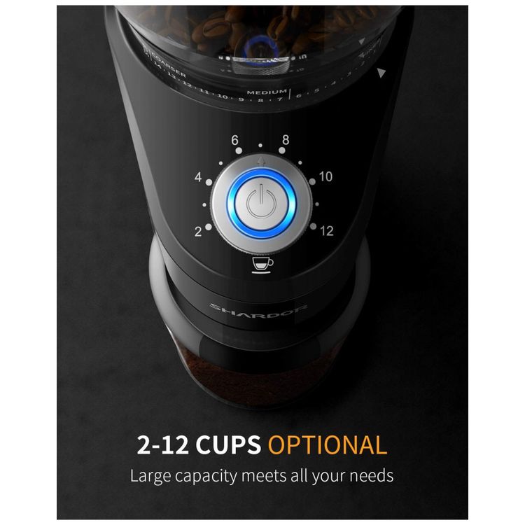 SHARDOR-Moedor-de-Cafe-e-Graos-Eletrico-Profissional-350g-foto-3