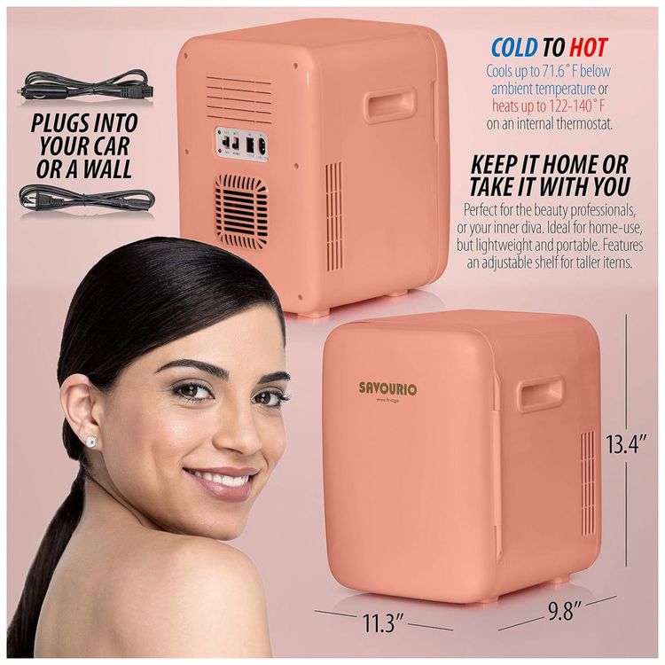 Mini-Geladeira-para-Skincare-10-Litros-Portatil-12V-110v-foto-2