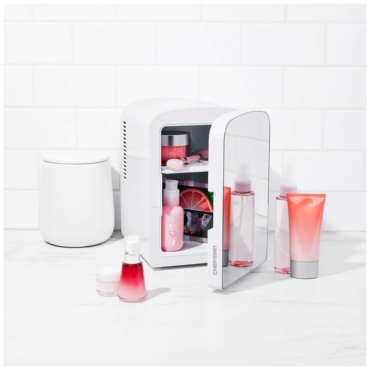 Mini-Geladeira-para-Skincare-4-Litros-com-Espelho-12V-foto-5