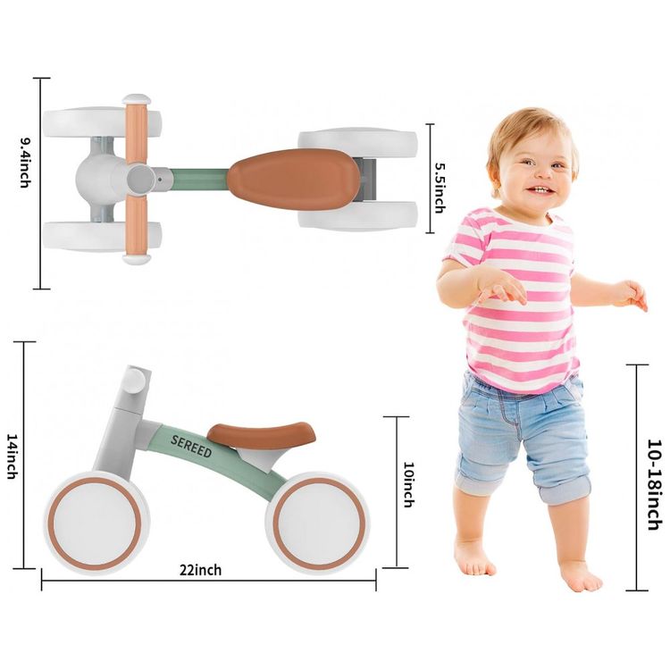 Bicicleta-sem-Pedal-Infantil-para-Bebes-de-1-a-3-anos-foto-1