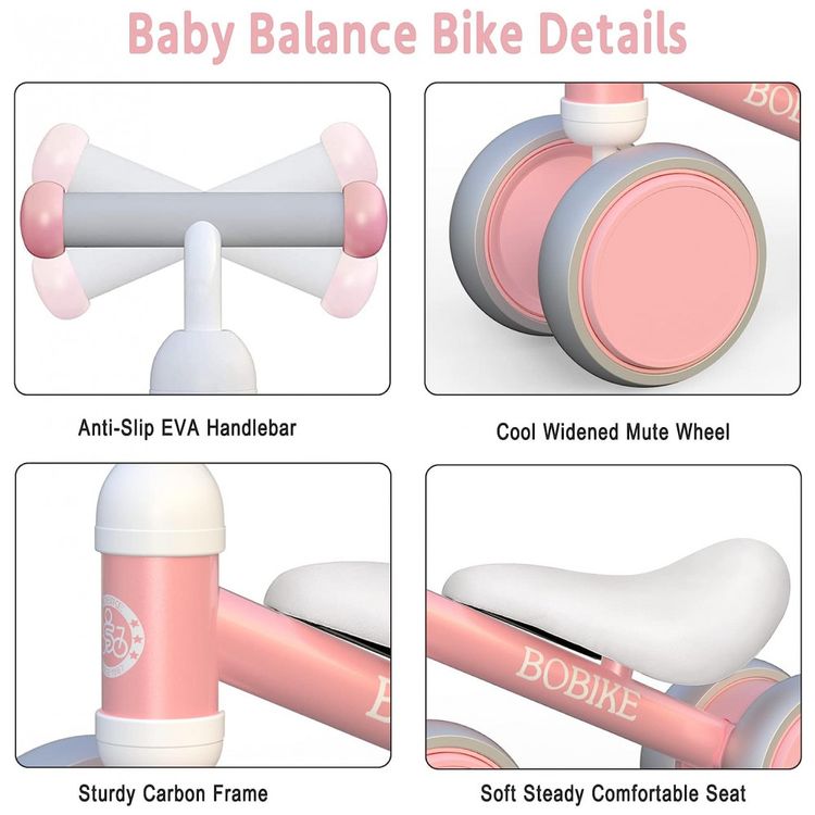 BOBIKE-Bicicleta-sem-Pedal-Infantil-para-Bebes-de-1-a-3-foto-2
