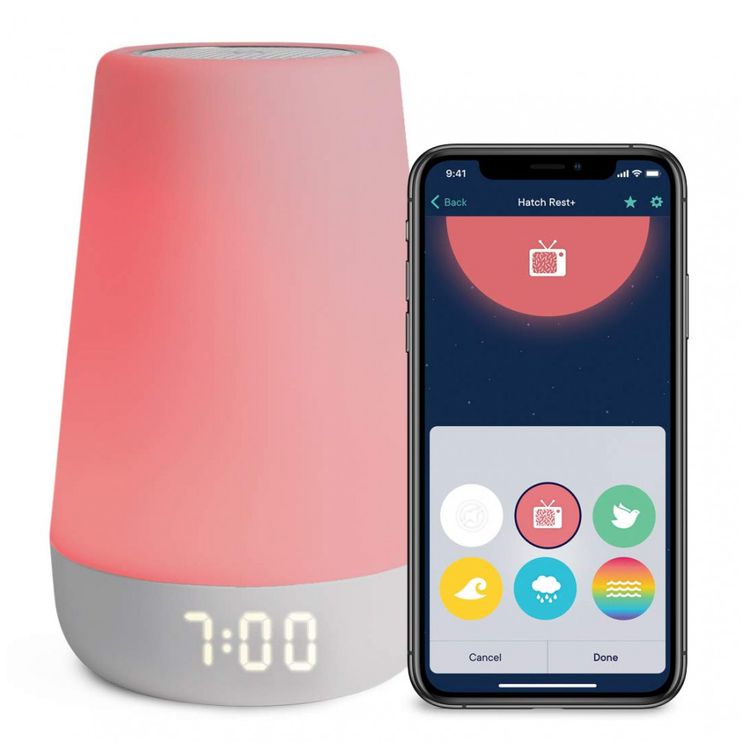 Maquina-de-Ruido-para-Dormir-com-Alarme-Luzes-e-Sons-foto-0