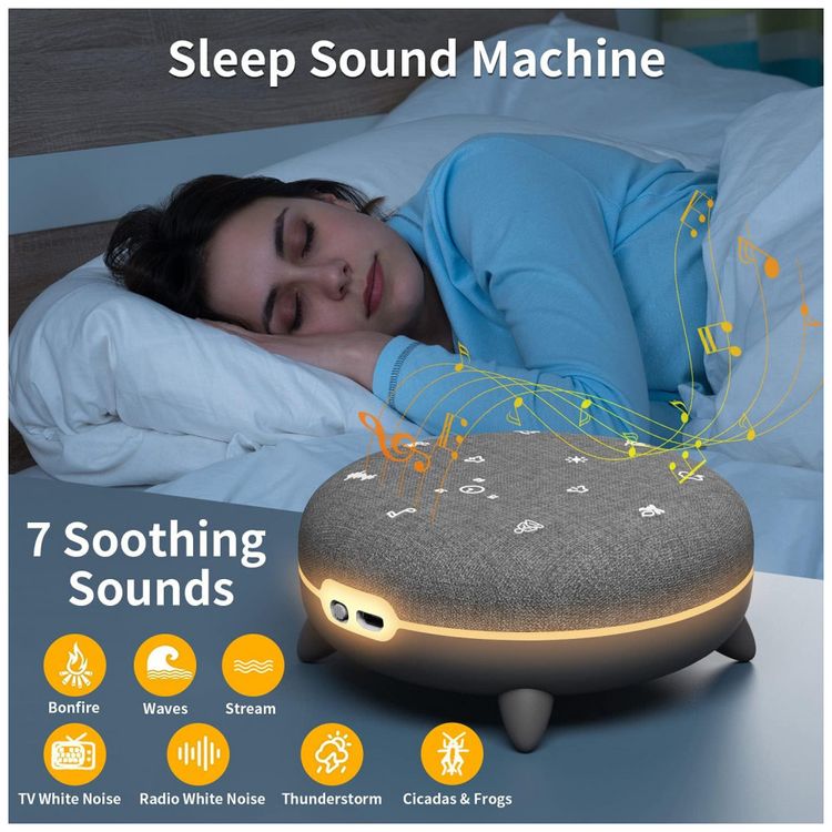 Maquina-de-Ruido-para-Dormir-7-Sons-com-Luz-Ambiente-foto-2
