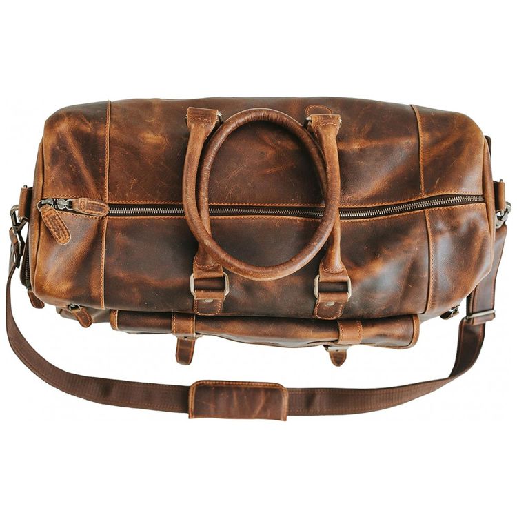 Bolsa-de-Viagem-Masculina-Classica-de-Couro-HUNT-COUNTRY-foto-2