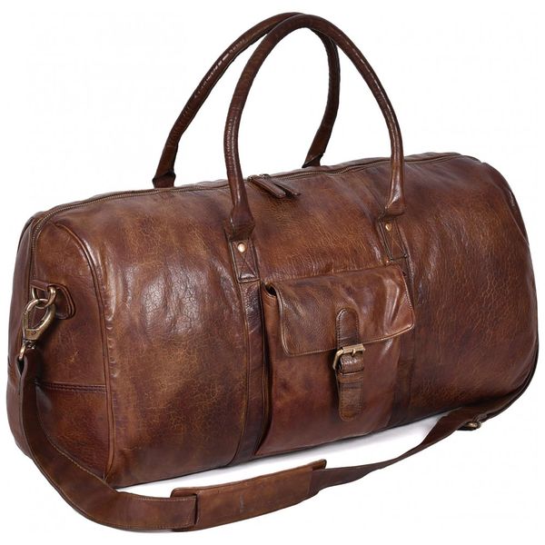 Oak-Bolsa-de-Viagem-Masculina-Classica-de-Couro--Marrom-foto-0
