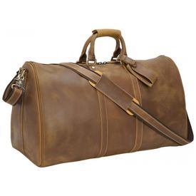 Bolsa-de-Viagem-Masculina-Classica-de-Couro-POLARE--Marrom-foto-0