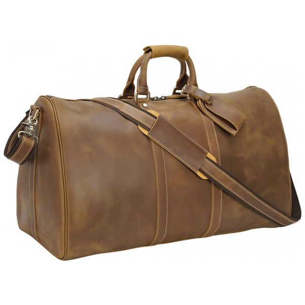 Bolsa-de-Viagem-Masculina-Classica-de-Couro-POLARE--Marrom-foto-0