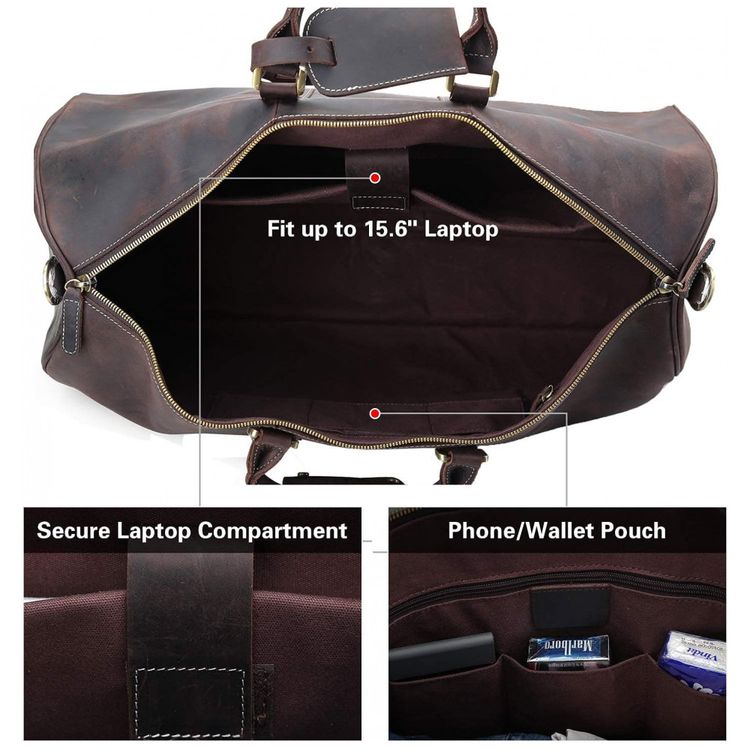 Bolsa-de-Viagem-Masculina-Classica-de-Couro-POLARE-foto-4