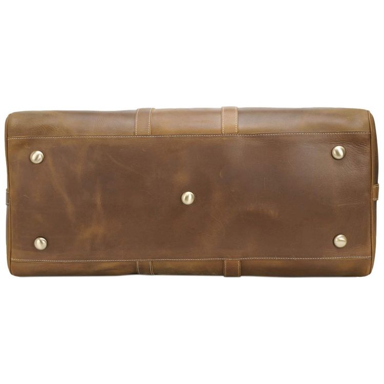 Bolsa-de-Viagem-Masculina-Classica-de-Couro-POLARE--Marrom-foto-4