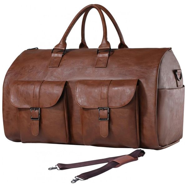 Bolsa-de-Viagem-Masculina-Classica-de-Couro-Sintetico-foto-0