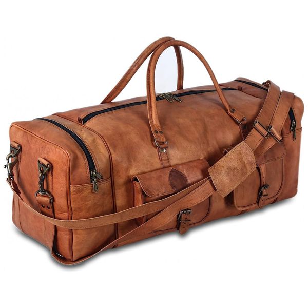 KPL-Bolsa-de-Viagem-Masculina-Classica-de-Couro-KOMALS-foto-0
