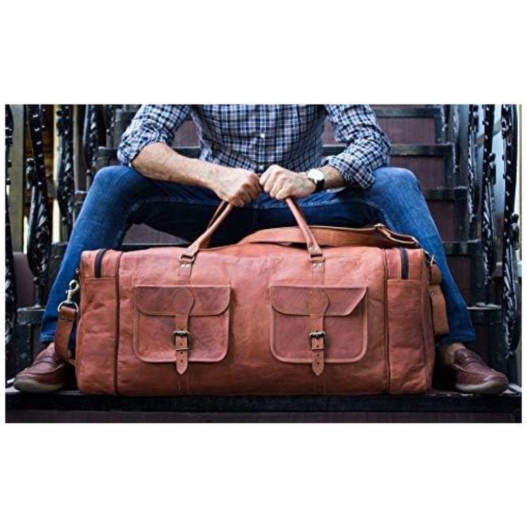 KPL-Bolsa-de-Viagem-Masculina-Classica-de-Couro-KOMALS-foto-2