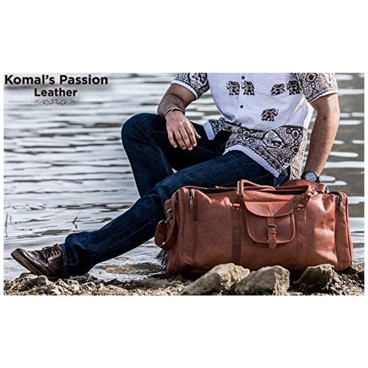 Bolsa-de-Viagem-Masculina-Classica-de-Couro-KOMALS-PASSION-foto-4