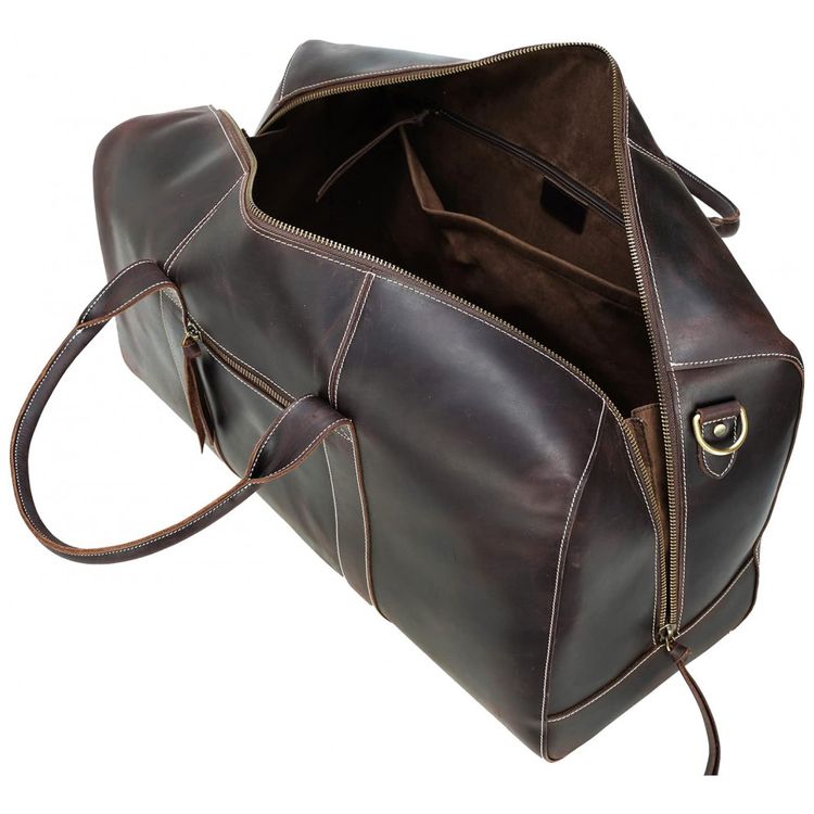 Polare-Bolsa-de-Viagem-Masculina-Classica-de-Couro--Marrom-foto-2