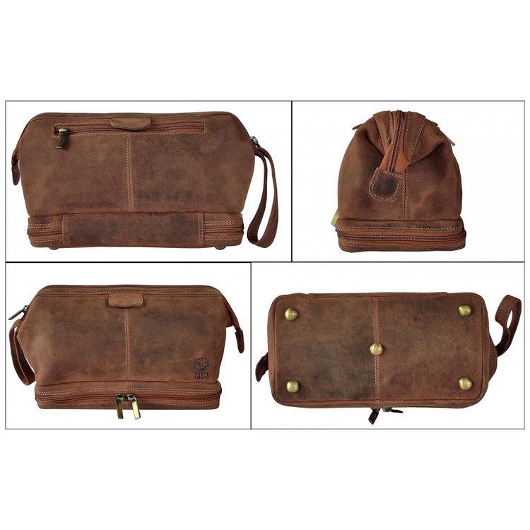 Necessaire-Masculina-Vintage-de-Couro-com-Forro-a-Prova-d-foto-4