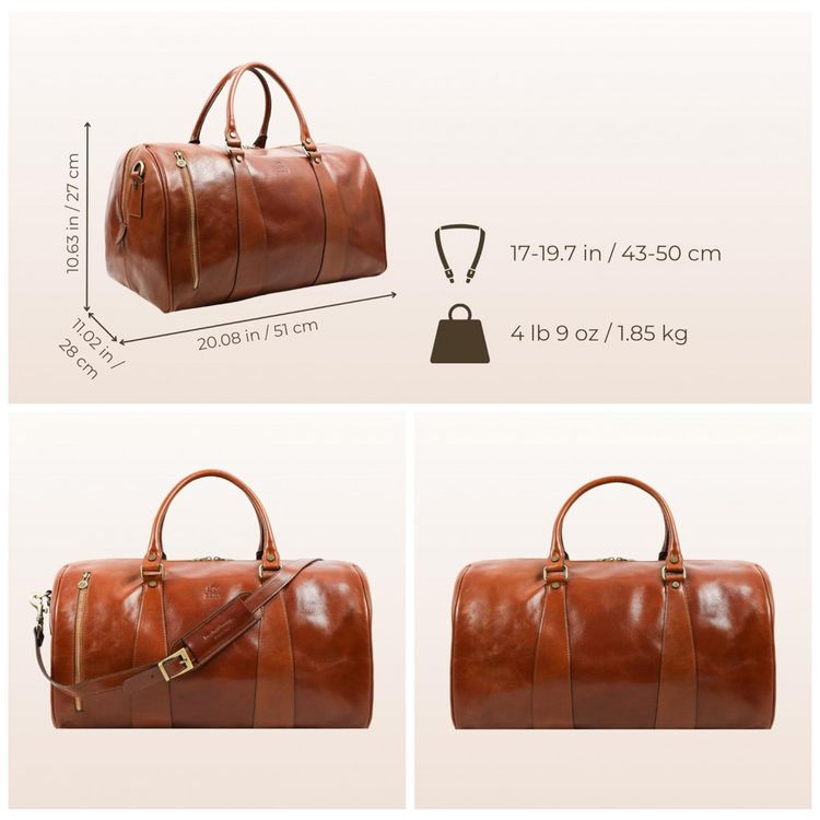 Bolsa-de-Viagem-Masculina-Classica-de-Couro-TIME-foto-3