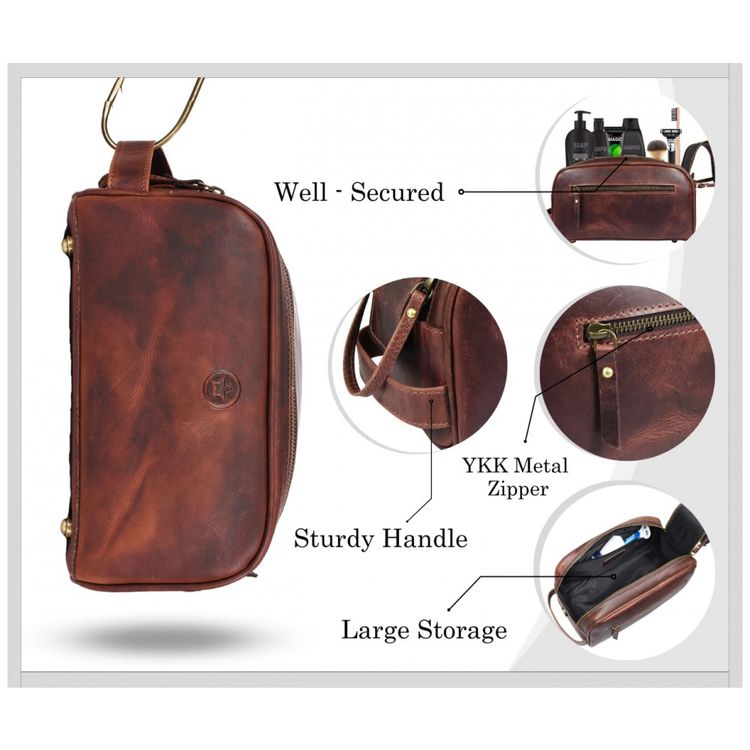 Necessaire-Masculina-de-Couro-AARON-LEATHER-GOODS-VENDIMIA-foto-1