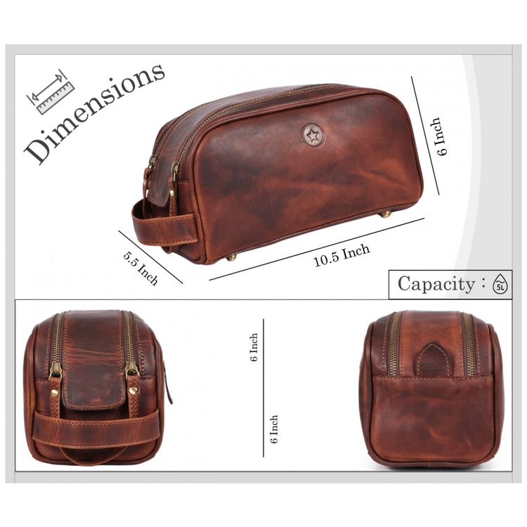 Necessaire-Masculina-de-Couro-AARON-LEATHER-GOODS-VENDIMIA-foto-5