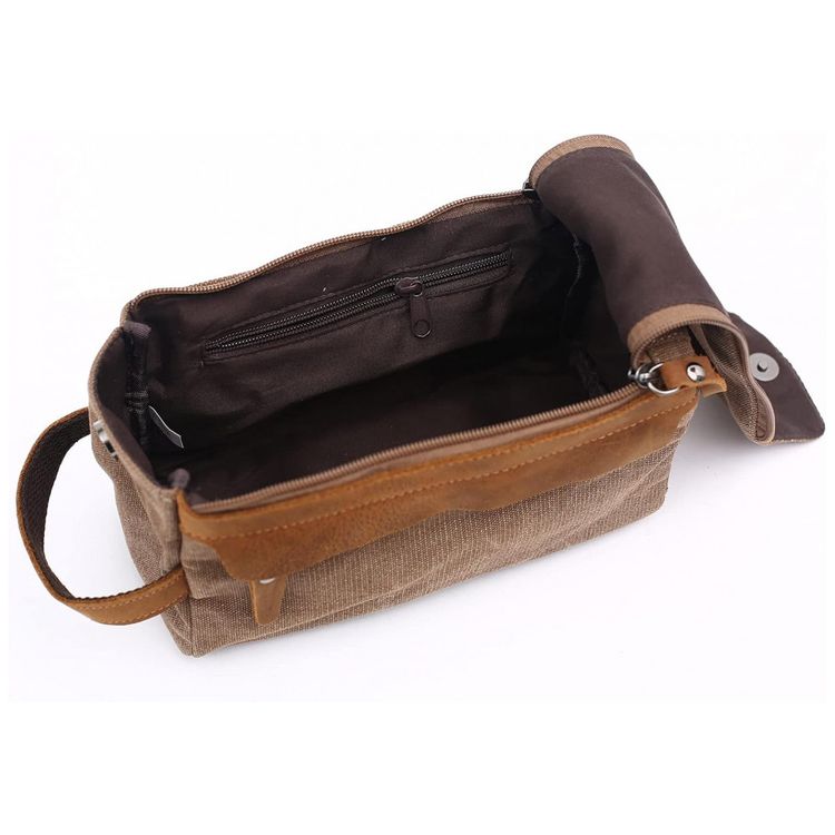 Necessaire-Masculina-Vintage-de-Couro-com-Forro-a-Prova-d-foto-2
