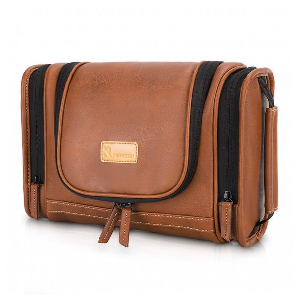 MIRASON-Necessaire-Masculina-Vintage-de-Couro-Sintetico-com-foto-0