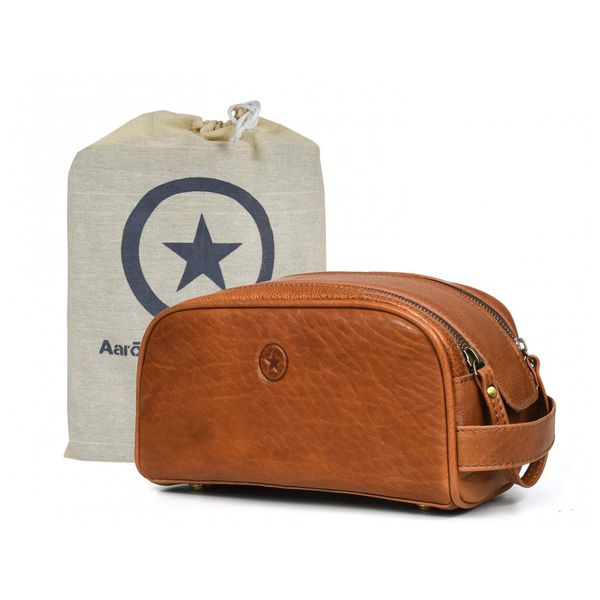 Aaron-Necessaire-Masculina-Vintage-de-Couro-com-Forro-a-foto-0