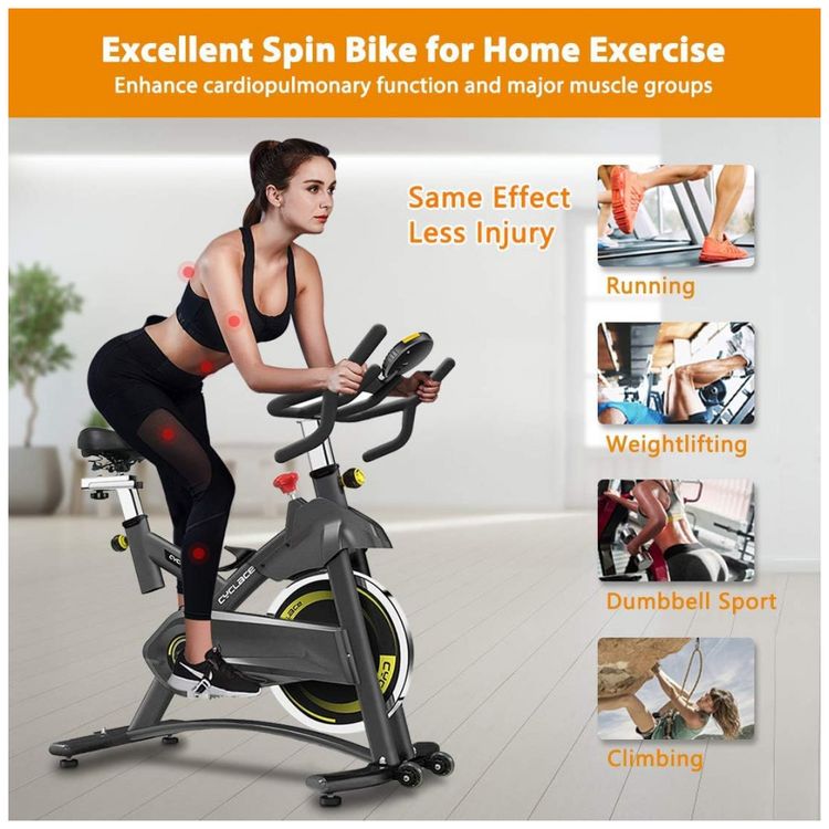 Bicicleta-Ergometrica-com-Suporte-para-Tablet-e-Banco-foto-1