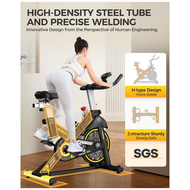 Bicicleta-Ergometrica-com-Tela-LCD-e-Suport-para-Tablet-foto-3