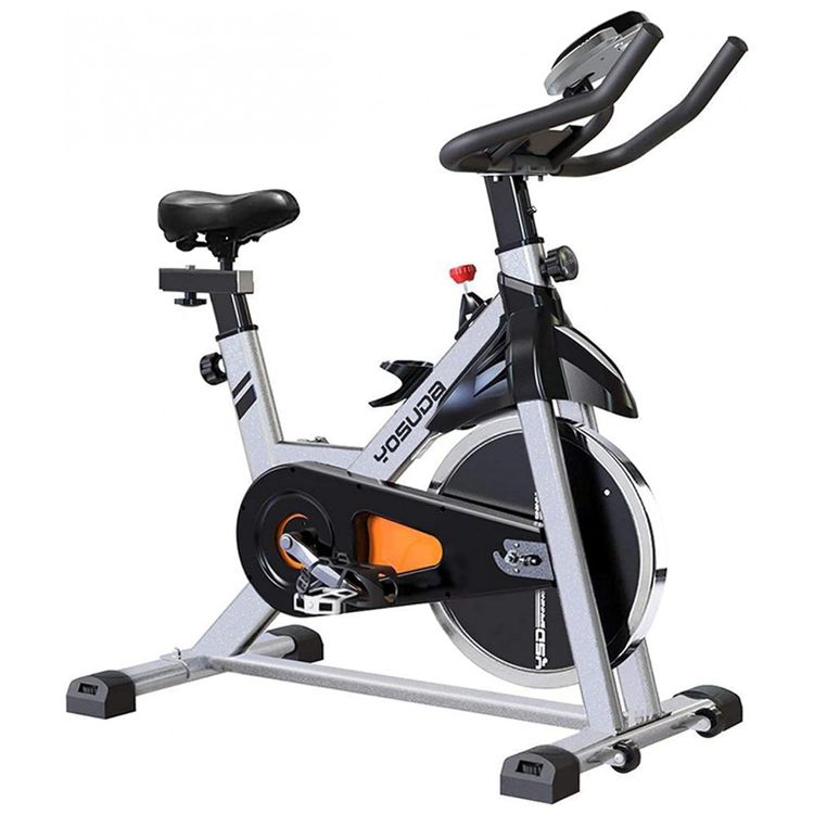 Bicicleta-Ergometrica-com-Suporte-para-Tablet-e-Banco-foto-0