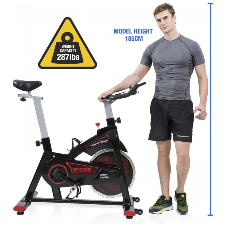 SNODE-Bicicleta-Ergometrica-com-Suporte-para-Tablet-e-Banco-foto-2