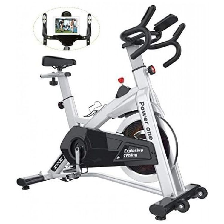 SNODE-Bicicleta-Ergometrica-com-Suport-para-Tablet-e-foto-0