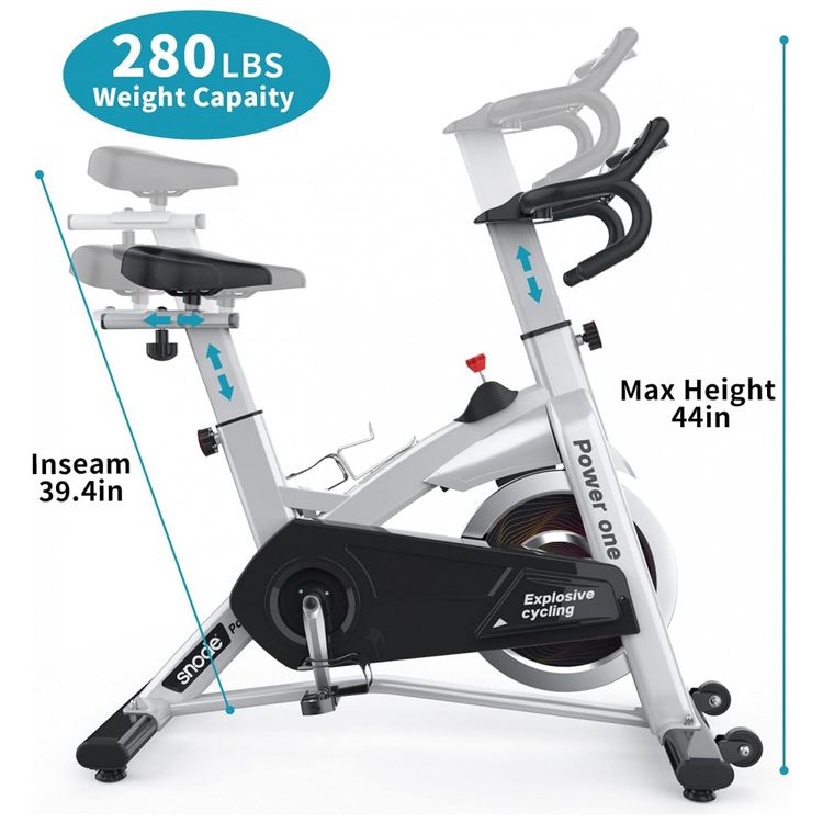 SNODE-Bicicleta-Ergometrica-com-Suport-para-Tablet-e-foto-2