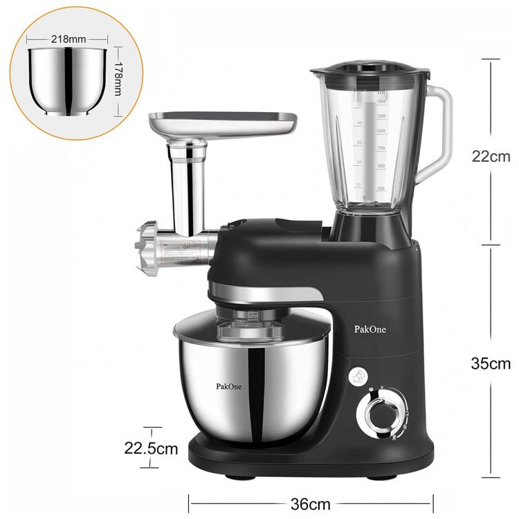 PakOne-Batedeira-de-Bancada-6.5L-com-6-Velocidades-Aco-foto-2