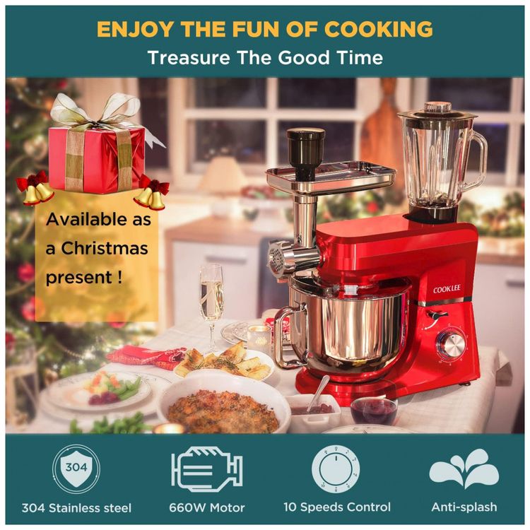 COOKLEE-SM-1507BM-Batedeira-de-Bancada-8.5L-com-10-foto-4