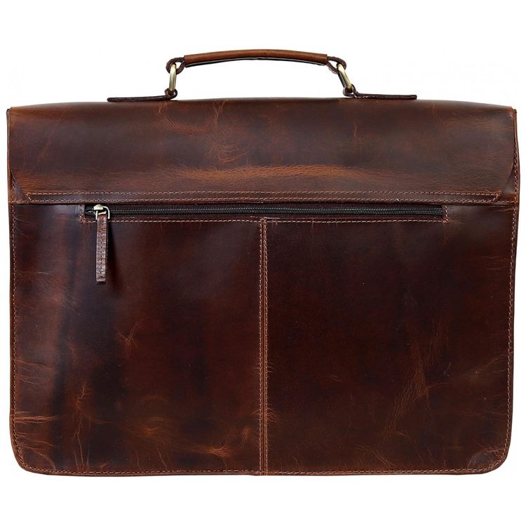 Bolsa-Pasta-de-Couro-Masculina-para-Laptop-C-CUERO-Marrom-foto-3