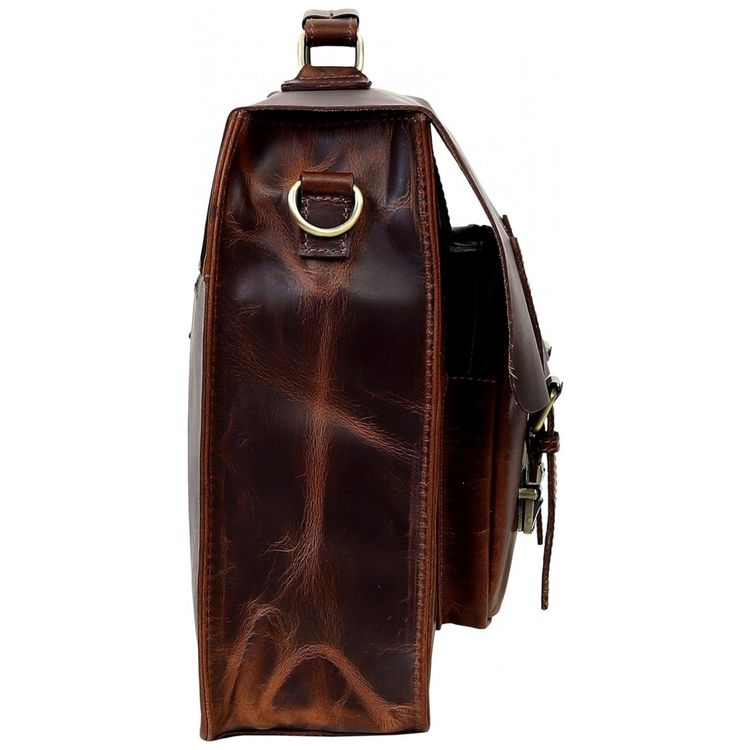 Bolsa-Pasta-de-Couro-Masculina-para-Laptop-C-CUERO-Marrom-foto-5