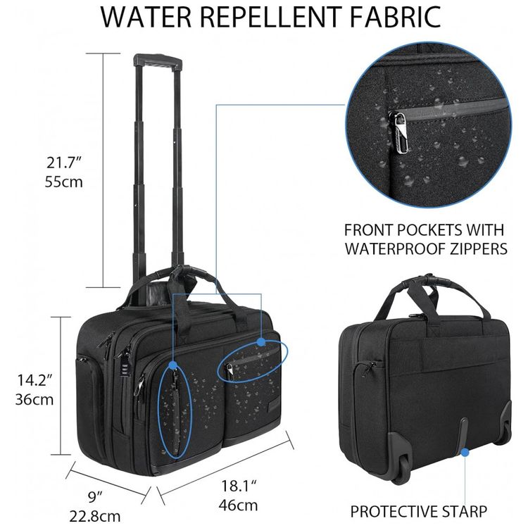 Bolsa-Pasta-para-Laptop-a-Prova-D-VANKEAN-Preto-foto-1
