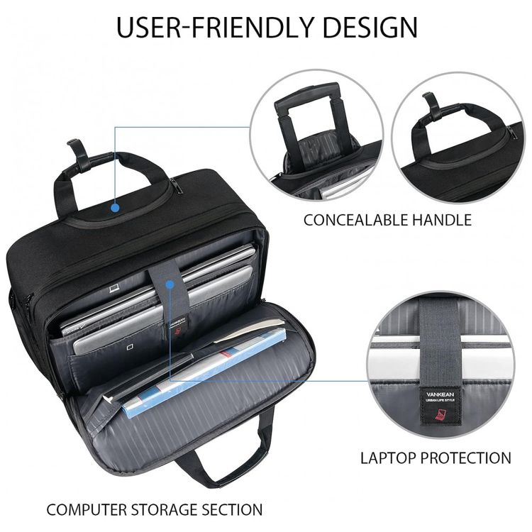 Bolsa-Pasta-para-Laptop-a-Prova-D-VANKEAN-Preto-foto-2