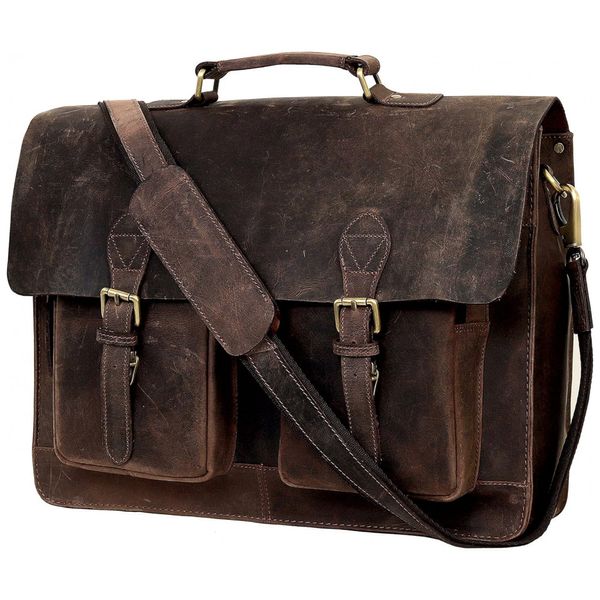 Bolsa-Pasta-de-Couro-Masculina-para-Laptop-CUERO-Marrom-foto-0