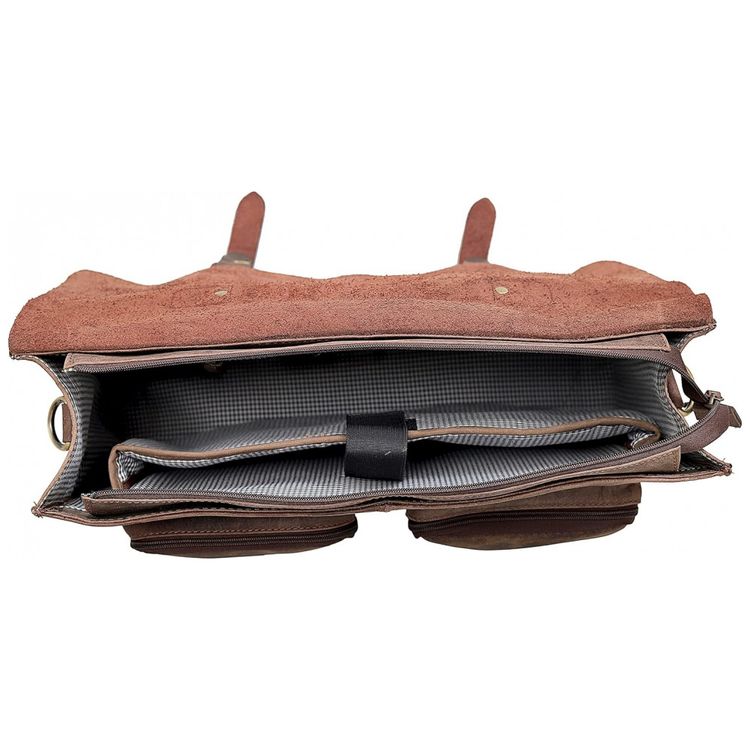 Bolsa-Pasta-de-Couro-Masculina-para-Laptop-CUERO-Marrom-foto-5