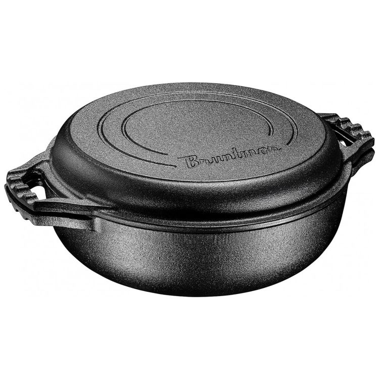 Bruntmor-Panela-de-Ferro-Fundido-2-em-1-Capacidade-3L-Pre-foto-5