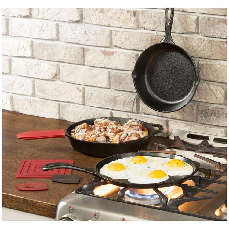 Conjunto-de-3-Frigideiras-de-Ferro-Fundido-Pre-Preparada-com-foto-4