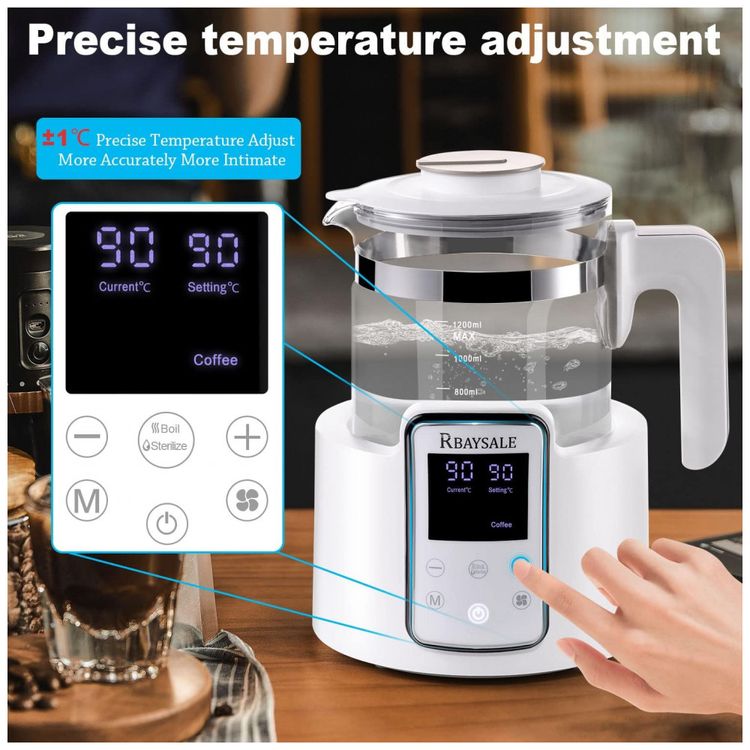 Aquecedor-de-Mamadeira-1.2L-com-Controle-de-Temperatura-foto-2