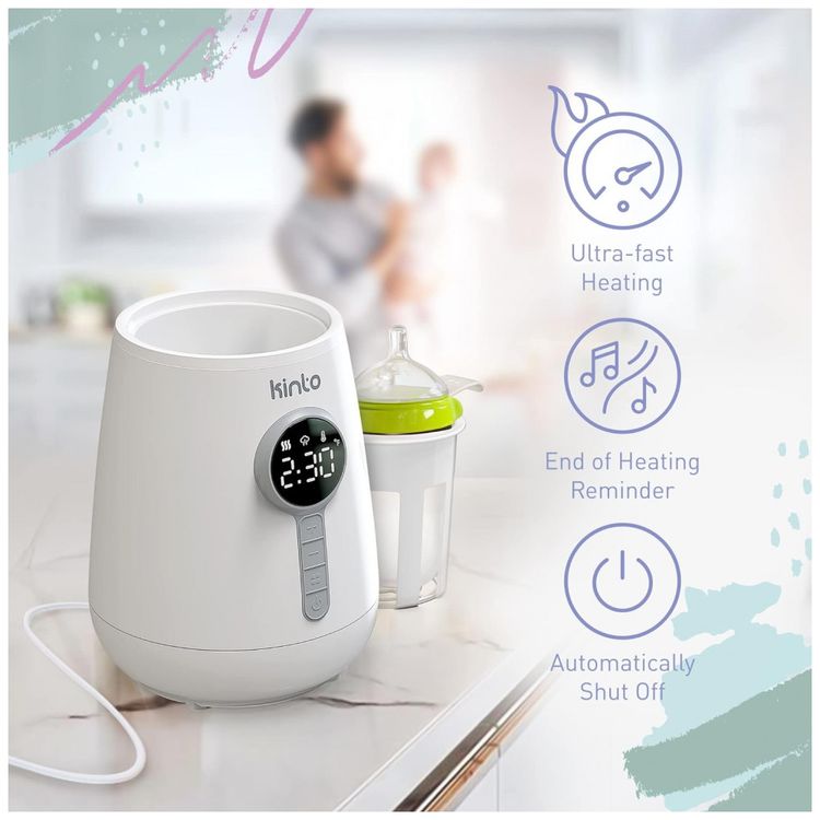 Aquecedor-de-Mamadeira-Kinlo-2-em-1-com-Temporizador-e-foto-1