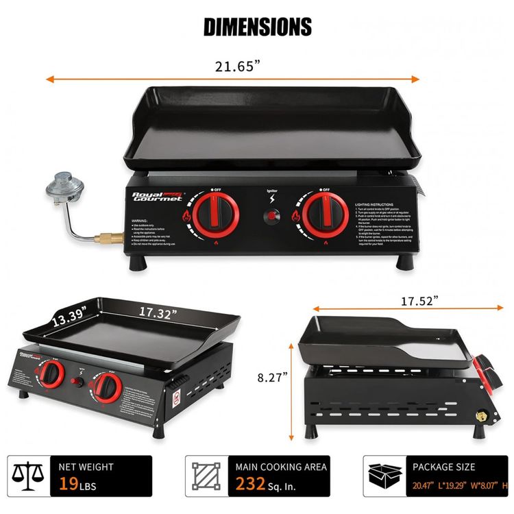 Churrasqueira-a-Gas-Portatil-com-2-Queimadores-8000-BTU-foto-3