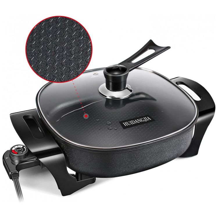 Panela-Eletrica-Amtiaderente-e-Multifuncional-Aco-Inox-foto-1