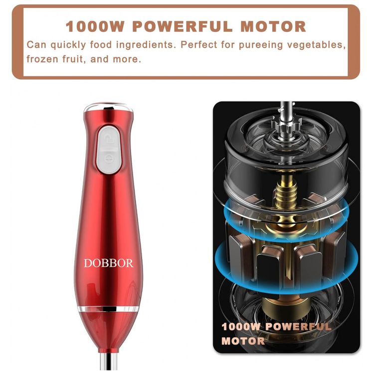 Mixer-com-2-Velocidades-e-Acessorios-Aco-Inoxidavel-1000W-foto-1