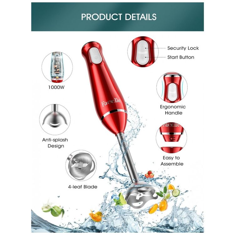 Mixer-com-2-Velocidades-e-Acessorios-Aco-Inoxidavel-1000W-foto-2