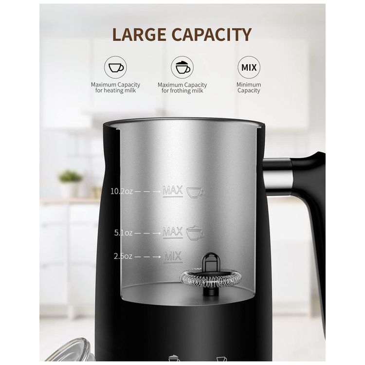 Espumador-de-Leite-Eletrico-4-em-1-Capacidade-300-mL-Aco-foto-2