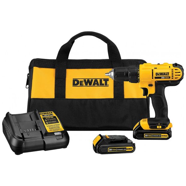 Kit-de-Furadeira-Eletrica-sem-Fio-20V-1500-RPM-300W-DEWALT-foto-0