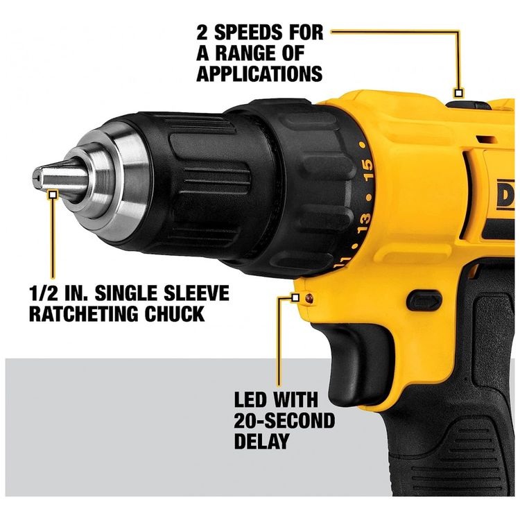 Kit-de-Furadeira-Eletrica-sem-Fio-20V-1500-RPM-300W-DEWALT-foto-2